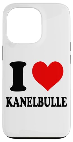 Hülle für iPhone 13 Pro I Love Kanelbulle von I Love... Apparel