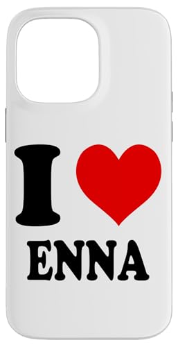 Hülle für iPhone 14 Pro Max I Love Enna Italien von I Love... Apparel