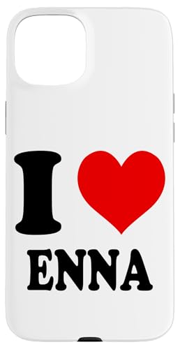 Hülle für iPhone 15 Plus I Love Enna Italien von I Love... Apparel