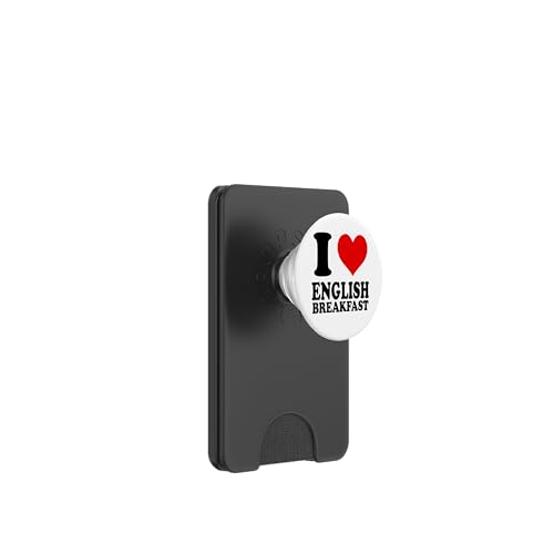 I Love English Breakfast PopSockets PopWallet für MagSafe von I Love... Apparel