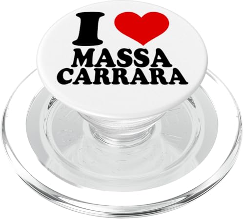 I Love Massa Carrara Italien PopSockets PopGrip für MagSafe von I Love... Apparel