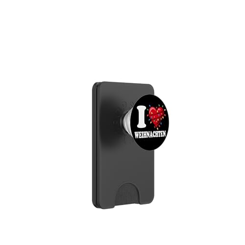 I Love Weihnachten PopSockets PopWallet für MagSafe von I Love... Apparel