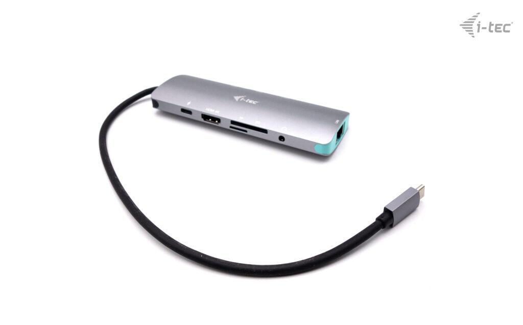 I-TEC USB C Metal Nano Docking Station mit Power Delivery 100W von I-TEC