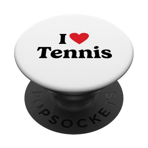 Ich liebe Tennis PopSockets Klebender PopGrip von I love Hobbies