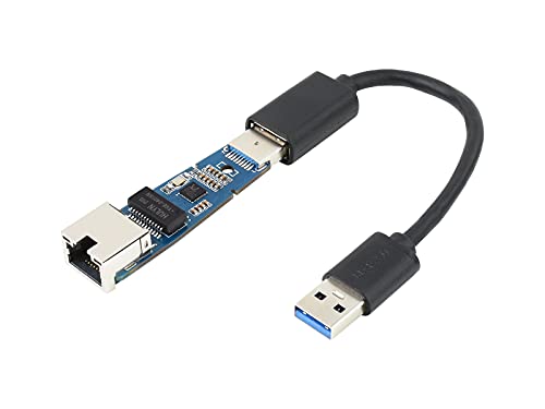 USB 3.2 Gen1 to RJ45 Gigabit Ethernet Converter Ethernet Internet Adapter 10/100/1000Mbps Network Compatible with CM4,Jetson Nano,PC,Win7/8/8.1/10, Mac,Android,Linux von IBest