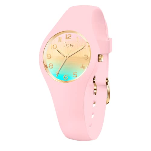 Ice-Watch - ICE horizon Pink girly - Rosa Mädchenuhr mit Silikonarmband - 021432 (Extra small) von ICE-WATCH
