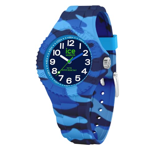 Ice-Watch - ICE tie and dye Blue shades - Mehrfarbige Jungenuhr mit Kunststoffarmband - 021236 (Extra small) von ICE-WATCH