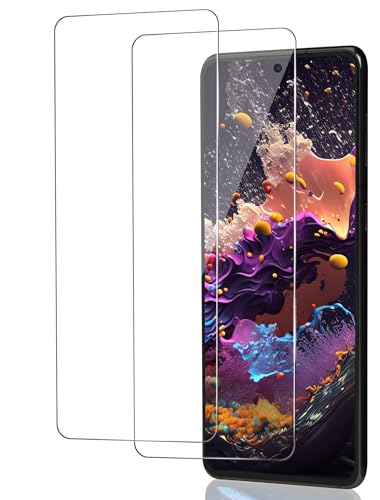 ICESPRING für Panzerglas für Samsung Galaxy A71/A72 Schutzfolie, 2 Stück Fingerabdruck-ID-Kompatibe Schutzglas für Samsung A71 Schutzfolie, 9H Härte Panzerfolie für Galaxy A72 Panzer Schutz Glas von ICESPRING