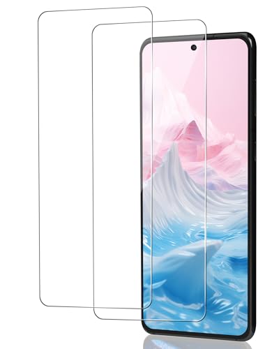 ICESPRING 2 Stück für Panzerglas für Samsung Galaxy A71/A72 Schutzfolie, Fingerabdruck-ID-Kompatibe Schutzglas für Samsung A71 Schutzfolie, 9H Härte Panzerfolie für Galaxy A72 Panzer Schutz Glas von ICESPRING