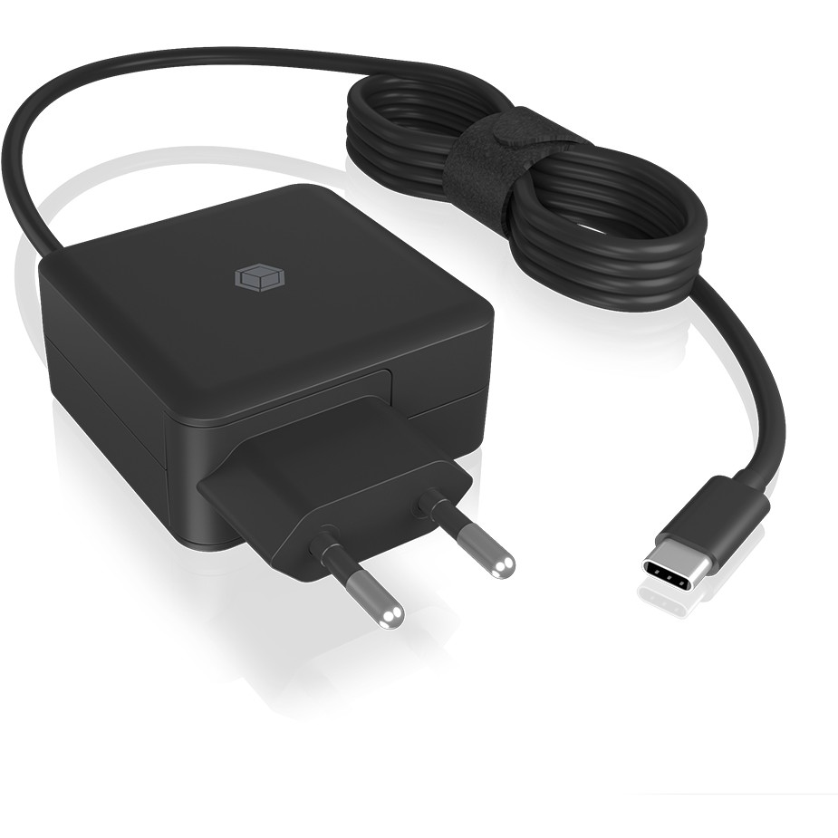 ICY BOX IB-PS101-PD Universal Notebook Netzteil USB-C 65W 1,5m Kabel von ICY BOX