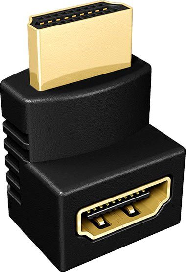 ICY BOX ICY BOX 2x HDMI Winkeladapter mit zwei verschiedenen Ausrichtungen Computer-Adapter von ICY BOX
