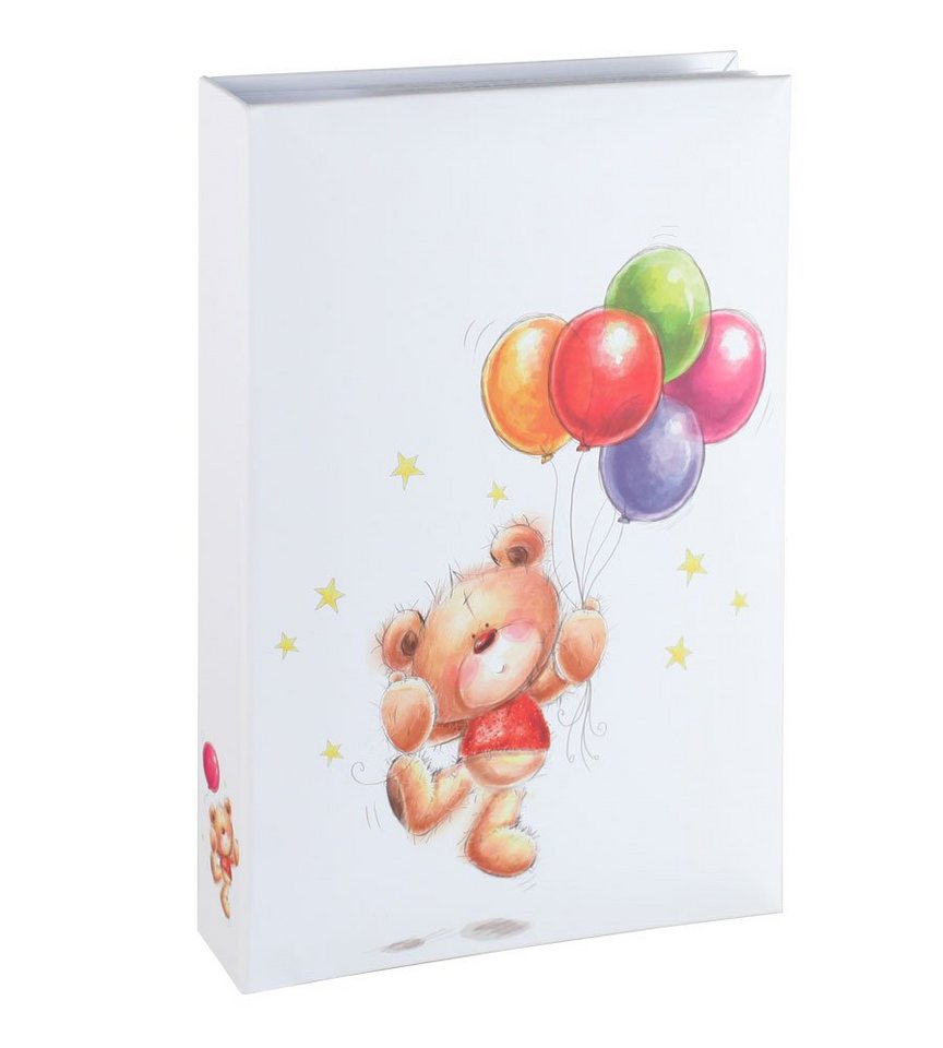 IDEAL TREND Fotoalbum Baby Bear Balloon Fotoalbum für 300 Fotos in 10x15 cm Kinder Memoalbum Foto Album von IDEAL TREND