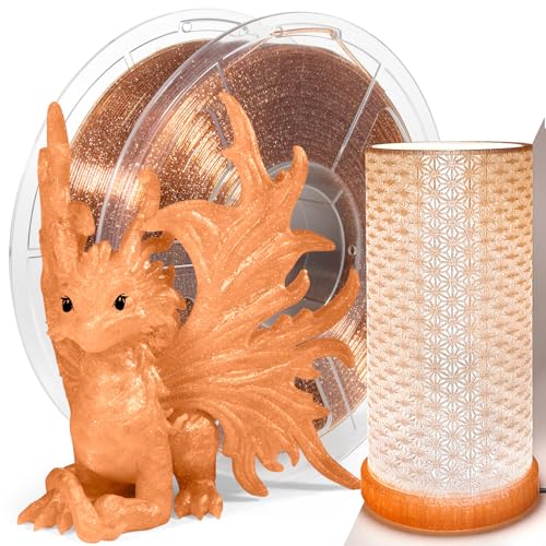 IEMAI PLA Filament 1,75mm, High Speed Flammpunkt Transparent Filament 1,75 PLA Braun, 3D Drucker Filament, 3D Hochgeschwindigkeitsdruck PLA Materialien, 1KG Spule PLA von IEMAI