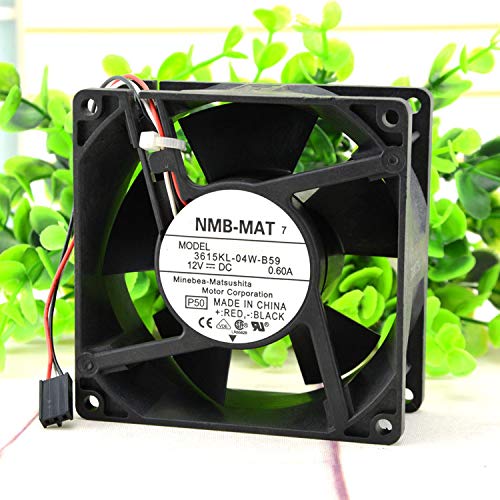 9cm 12V 0.60A 3615KL-04W-B59 9038 motherboard server fan von IENQETVR