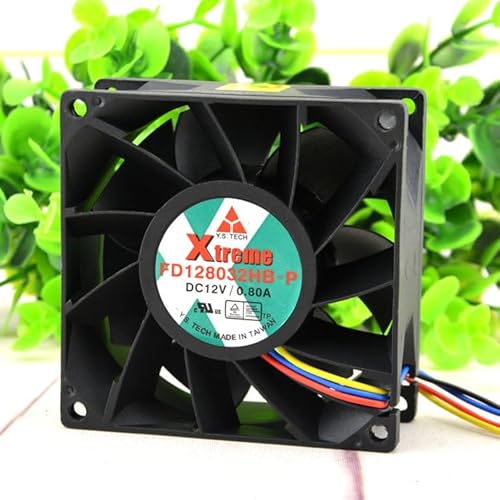 Original FD128032HB-P 12V 0.80A 8032 8CM MainBoard Speed Control Fan von IENQETVR