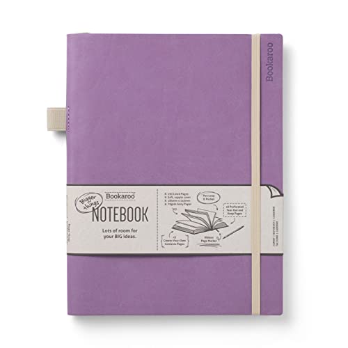 IF Bookaroo Bigger Things Notizbuch, Aubergine von IF