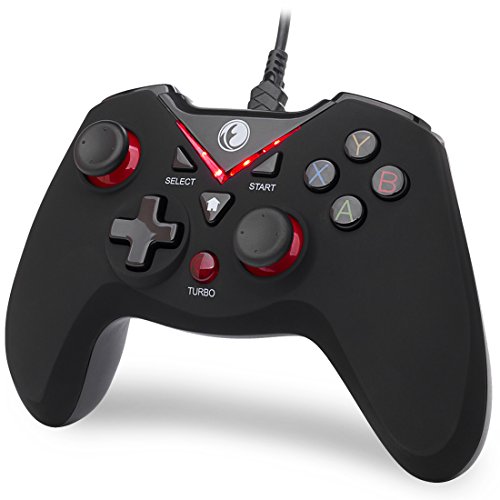 IFYOO V-One USB-Gamepad mit Kabel, für PC (Windows XP/7/8/10) & Steam & Android & PS3 rot von IFYOO