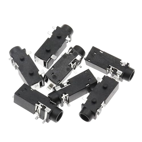 10PCS PJ328 Headphone Jack 3.5MM PJ-328 Power Socket 5Pin SMD Audio Socket IINKUEYK von IINKUEYK