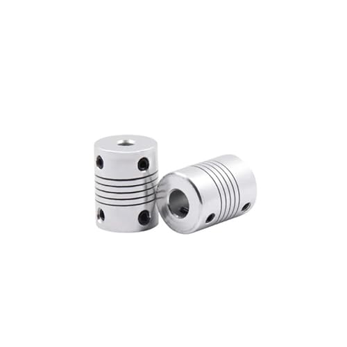 1pcs D12L18 Aluminum Alloy Elastic Printer Winding Coupling Encoder 2mm 3mm 4mm 5mm 6mm IINKUEYK(5x5) von IINKUEYK