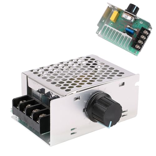 4000W 220VAC SCR Spannungsregler Dimmer Elektromotor Drehzahlregler Elektronischer Voltregler Dimmer Thermostatregler 1St von IJEKINNE