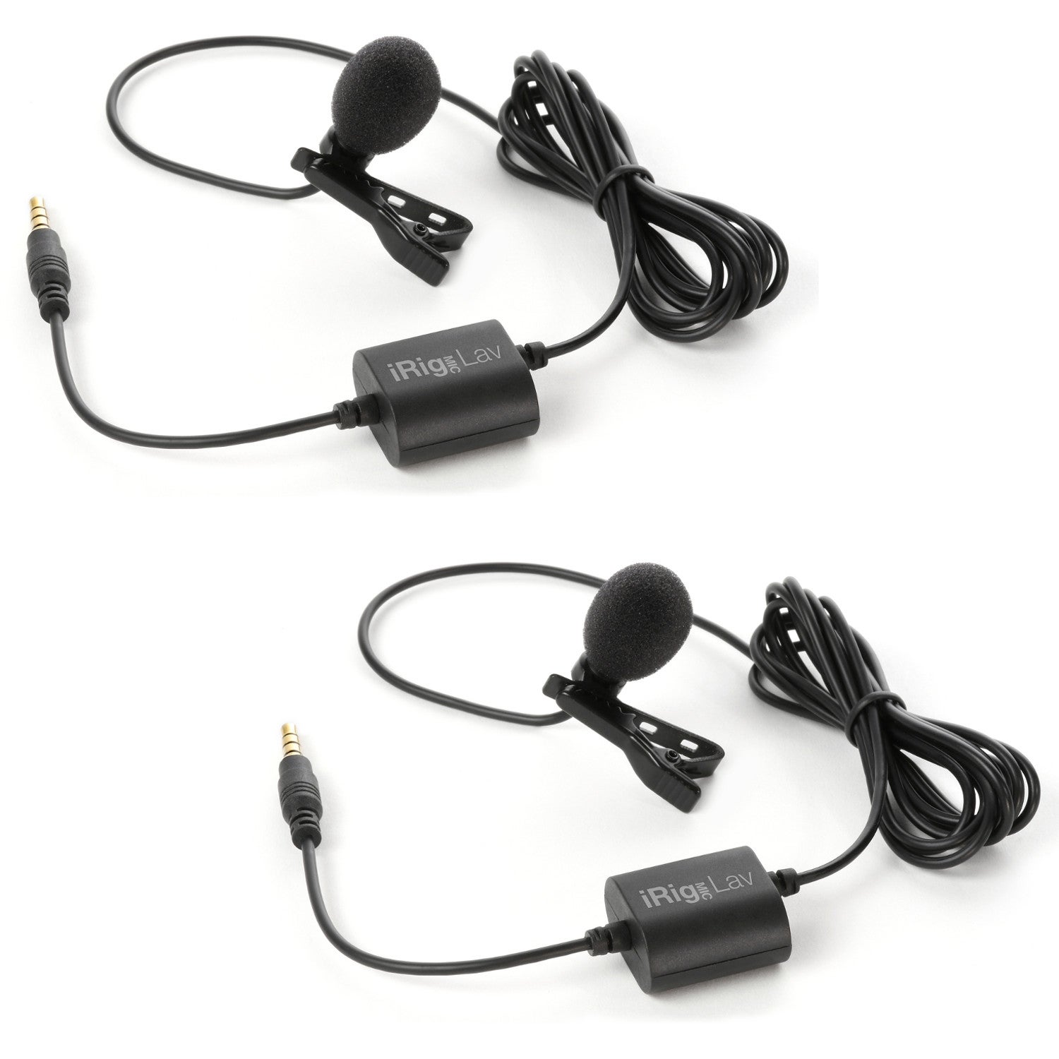 IK Multimedia iRig Mic Lav Krawattenmikrofon, Doppelpack von IK Multimedia