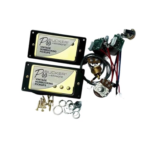 Ersatz- & Kleinteile Für E-Gitarren Für LP Standard Alnico 5 Push-pull 2V1T Kabelbaum Elektrische Gitarre Humbucking Pickup 1 Set(I) von ILGIZJIN