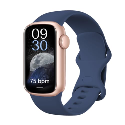 IMFRCHCS Fitness Tracker, Smartwatch mit 1,44 Zoll TFT Touch Display, 137+ Sportmodi Aktivitätstracker mit 24/7 Herzfrequenz Blutsauerstoff und Schlafmonitor, IP68 Wasserdicht Tracker für Damen Herren von IMFRCHCS