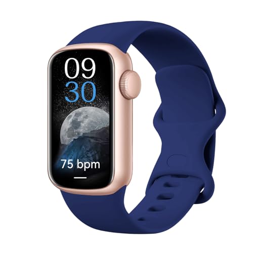 IMFRCHCS Fitness Tracker, Smartwatch mit 1,44 Zoll TFT Touch Display, 137+ Sportmodi Aktivitätstracker mit 24/7 Herzfrequenz Blutsauerstoff und Schlafmonitor, IP68 Wasserdicht Tracker für Damen Herren von IMFRCHCS