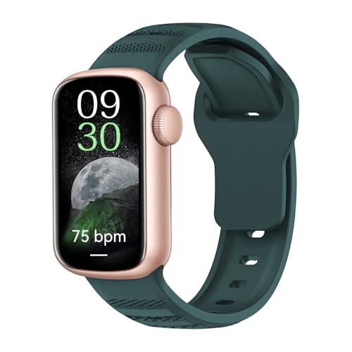 IMFRCHCS Smartwatch für Damen und Herren, 1,47 Zoll HD Smartwatch mit 130 Sportmodi, wasserdicht IP68, Sportuhr mit Schrittzähler/Herzfrequenzmesser/Schlafmonitor für Android/iOS von IMFRCHCS