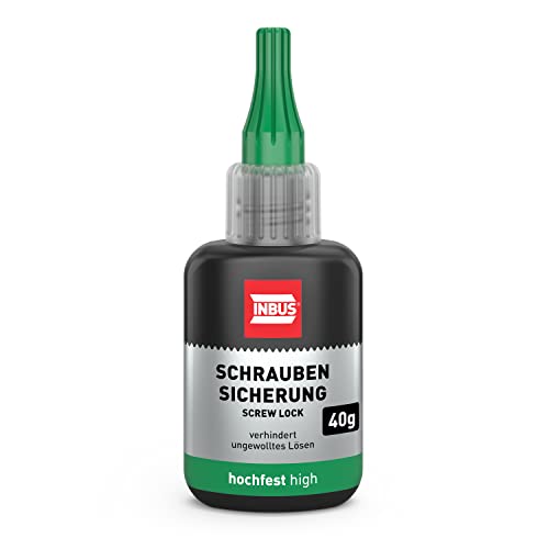 INBUS® 79680 Schraubensicherung hochfest, 40g — Made in Germany von INBUS