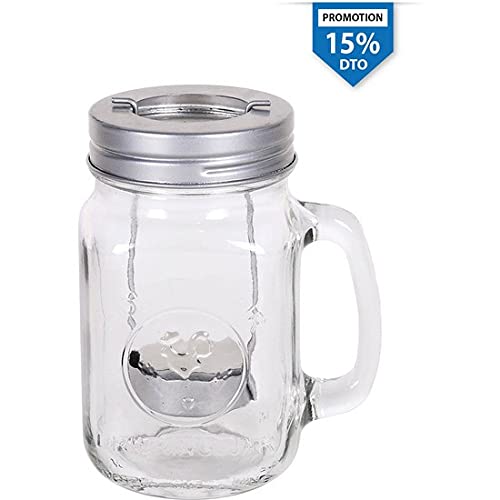 Inde - 45 cl candle holder jug 7 x 7 x 13.5 cm von INDE