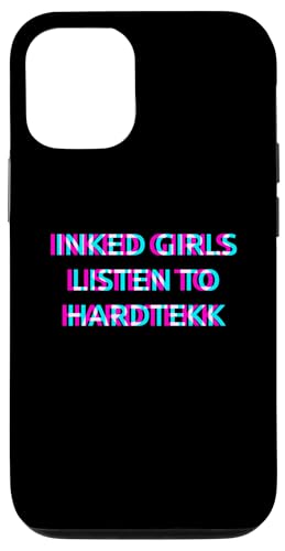 Hülle für iPhone 15 Pro Inked Girls Listen To Hardtekk Music von INKED GIRLS