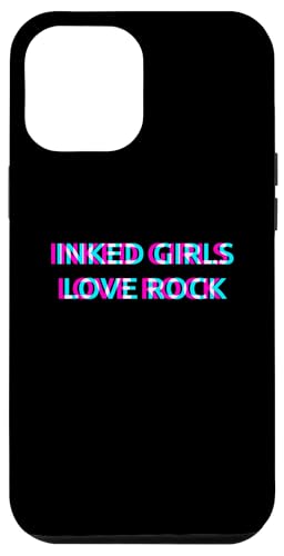 Hülle für iPhone 15 Pro Max Inked Girls Love Rock Music von INKED GIRLS