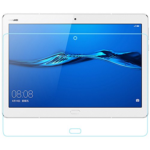 INSOLKIDON 2-Stück Kompatibel mit Huawei MediaPad M3 Lite Tablet 8.4 Inch / 10.1 Inch Gehärtetes Glas Film Vollständige Schutzfolie Ultra Klar Prämie Bildschirmschutz 3D Schutzglas (8.4, Transparent) von INSOLKIDON