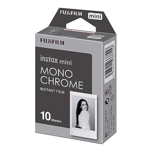 INSTAX Mini Instant Film, Monochrom, Einzelpackung von INSTAX