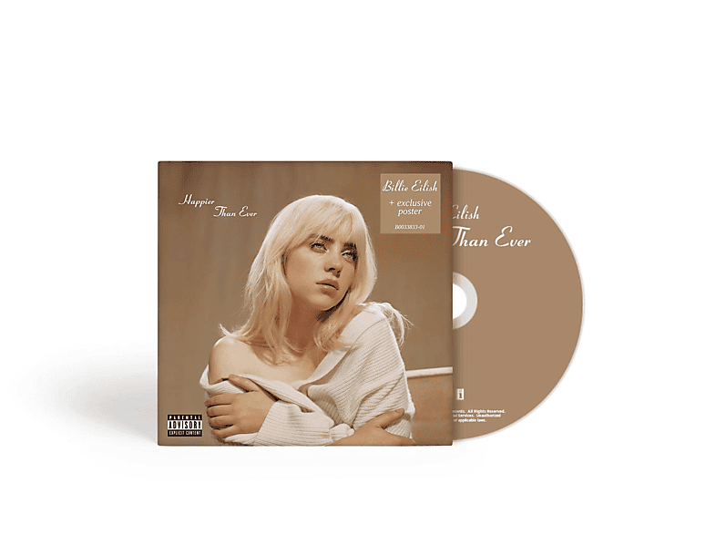 Billie Eilish - Happier Than Ever (CD) von INTERSCOPE