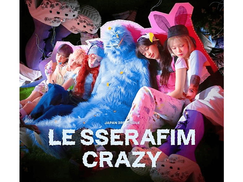 Le Sserafim - CRAZY (Limited Edition A) (Maxi Single CD) von INTERSCOPE