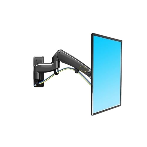 F300 F450 F500 Full Motion Monitorarm Wandhalterung TV-Halterung mit Verstellbarer Gasfeder for 24"-60" LED-LCD-Monitore(Size:F300 for 24-35in TV) von IONQXIDLD