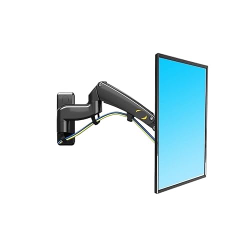 F300 F450 F500 Full Motion Monitorarm Wandhalterung TV-Halterung mit Verstellbarer Gasfeder for 24"-60" LED-LCD-Monitore(Size:F450 for 40-50in TV) von IONQXIDLD