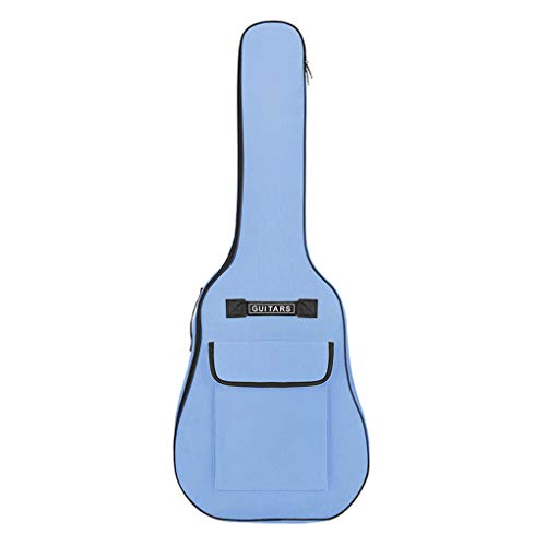 Gitarrentasche Gepolsterte Wasserdicht Doppelgurte Gitarrenhülle 40 41 Zoll 600D Oxford 5MM Akustikgitarrentasche Gig Bag für Akustikgitarren von IPENNY