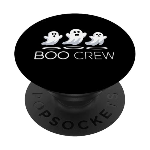 Halloween Boo Crew Ghost Kostüm Party Matching Family Group PopSockets mit austauschbarem PopGrip von IQTEE