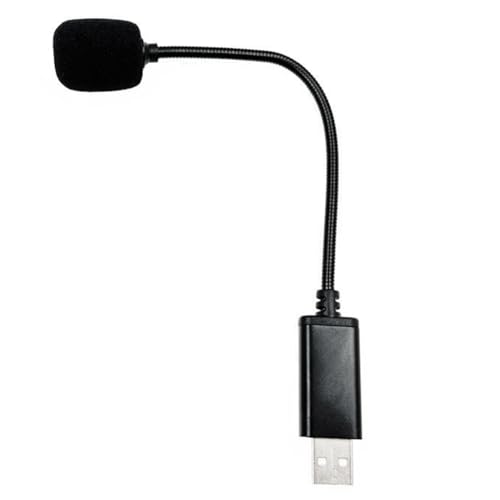 ISKDJBJG Tragbares USB-Mikrofon, Einstellbares Mini-Mikrofon, Anti-Geräusch-Mini-USB-Mikrofon für Laptop/PC Computer. von ISKDJBJG