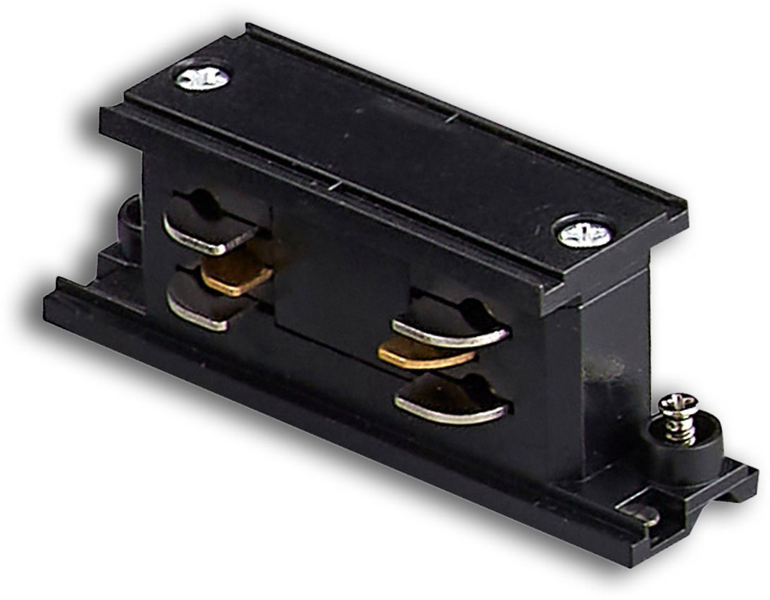 ISOLED 3-Phasen DALI Schiene Linearverbinder, stromführend, schwarz von ISOLED