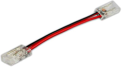 ISOLED Clip-Verbinder mit Kabel Universal (max. 5A) für alle 2-pol. IP20 Flexstripes mit Breite 6mm von ISOLED