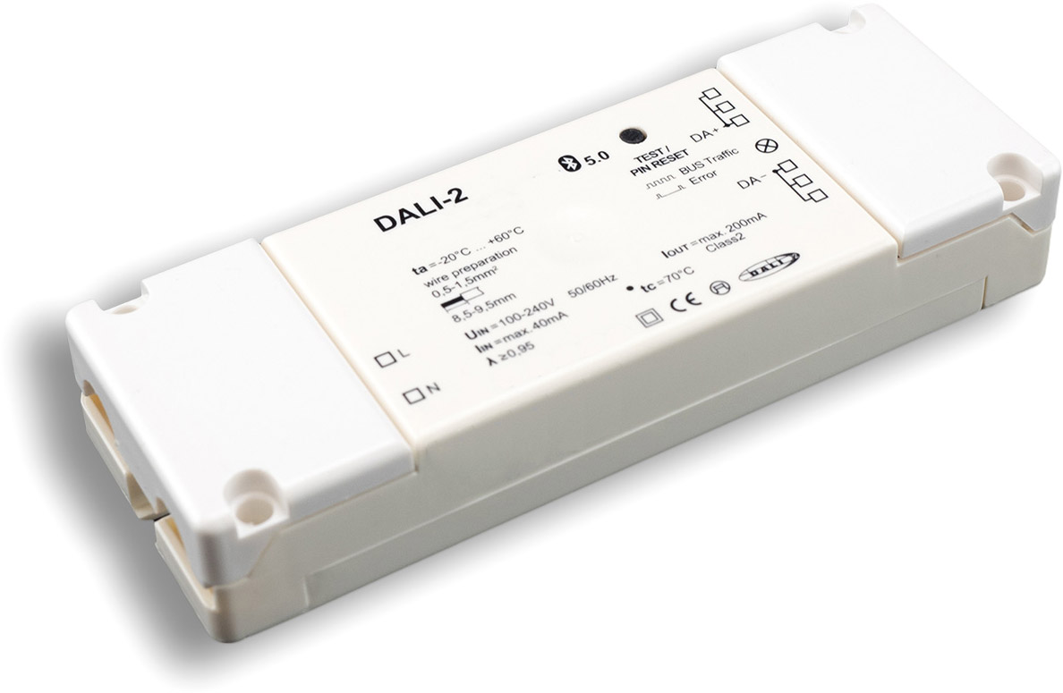 ISOLED DALI-2 Interface Bluetooth 5.0 Master-Controller inkl. App, 100-240V AC von ISOLED