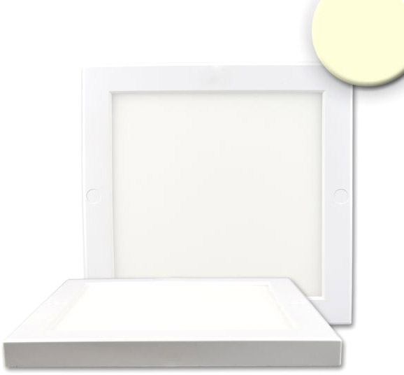 ISOLED Deckenlampe Slim 18mm, weiß, 18W, Trafo integriert, warmweiß von ISOLED