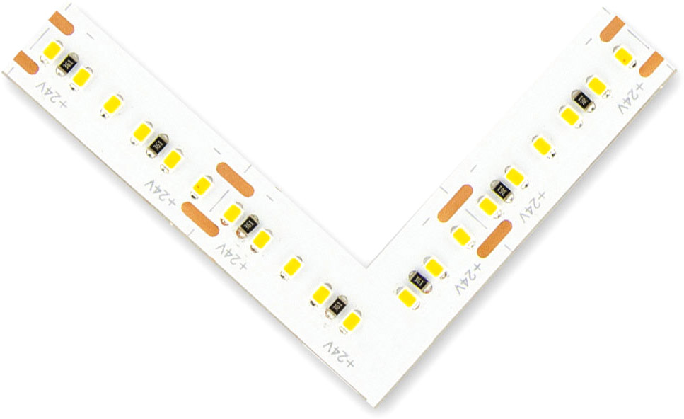 ISOLED Eckverbindung leuchtend 0,5W für CRI965 Linear10 Flexband, 24V, 10W, IP20 von ISOLED