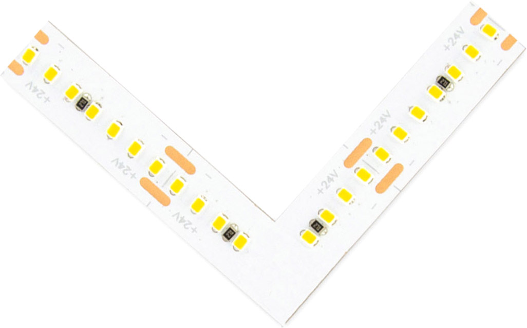 ISOLED Eckverbindung leuchtend 0,8W für CRI927 Linear10 Flexband, 24V, 15W, IP20 von ISOLED