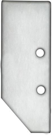 ISOLED Endkappe EC92 Aluminium eloxiert für Profil HIDE ASYNC inkl. Schrauben von ISOLED