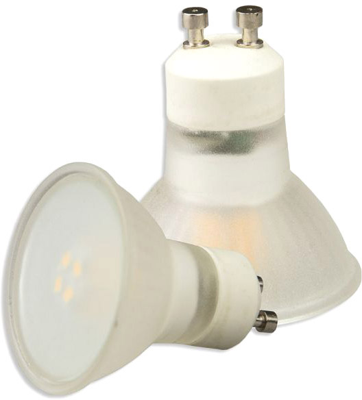ISOLED GU10 LED Strahler 3W, 270°, opal, warmweiß von ISOLED
